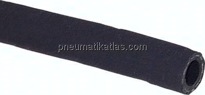 Gummischlauch für Steckanschlüsse 19,1x26,2mm, schwarz