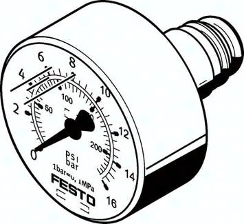 PAGN-26-16-P10 (543487) Manometer