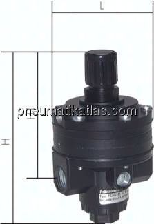 Präzisionsdruckregler, ferngesteuert (Volumenbooster), 6500 l/min