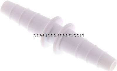Universal-Schlauchverbindungsrohr 7 - 10 x 7 - 10mm, Polypropylen