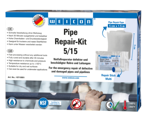 WEICON Pipe Repair-Kit | 1.5 kg
