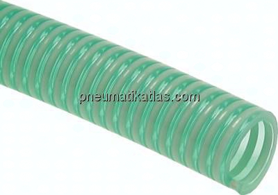 PVC-Saug-Druck-Schlauch mit Hart-PVC-Spirale 90x5,4mm