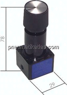 Mini-Vakuumregler, M 5, -0,35 bis 0 bar